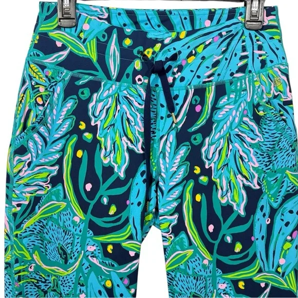 LILLY PULITZER upf 50+ island jogger leggings pants M - Picture 3 of 8